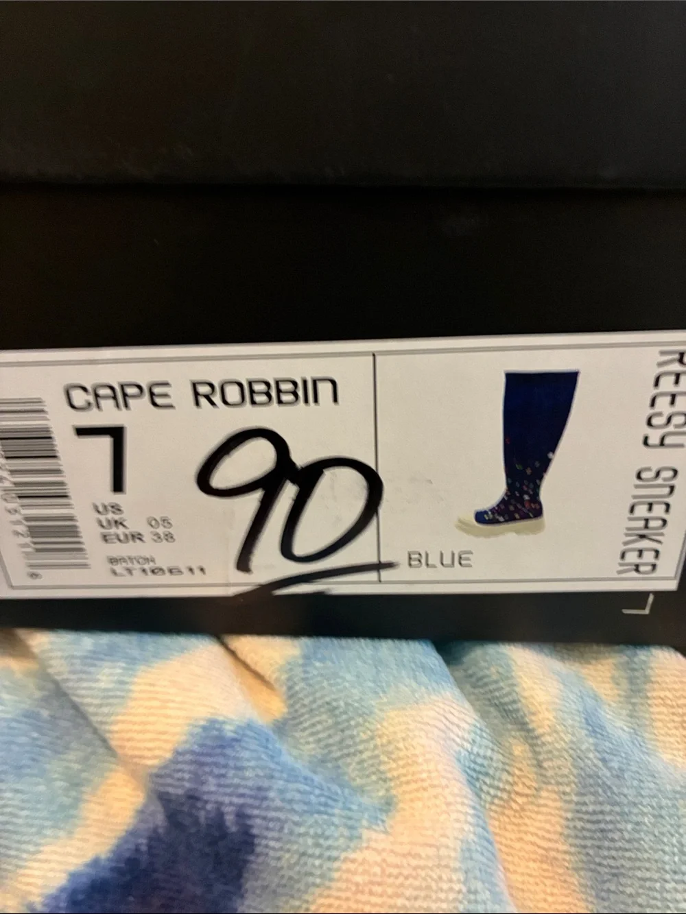 Cape Robbin Royal Blue Over-the-Knee Jeweled Platform Boots